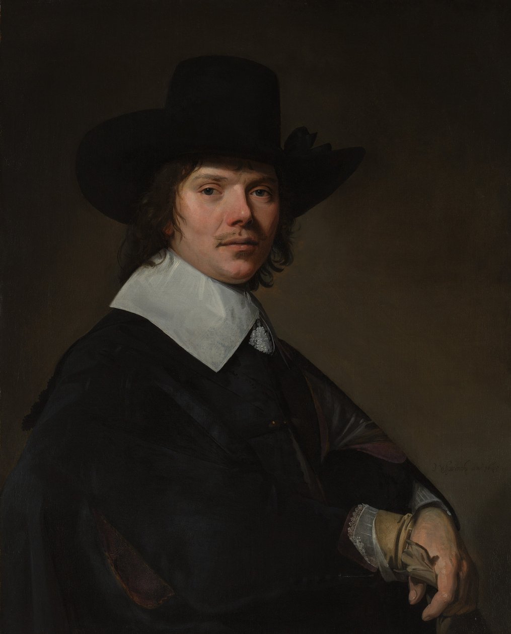 Retrato de un Hombre de Jan Verspronck