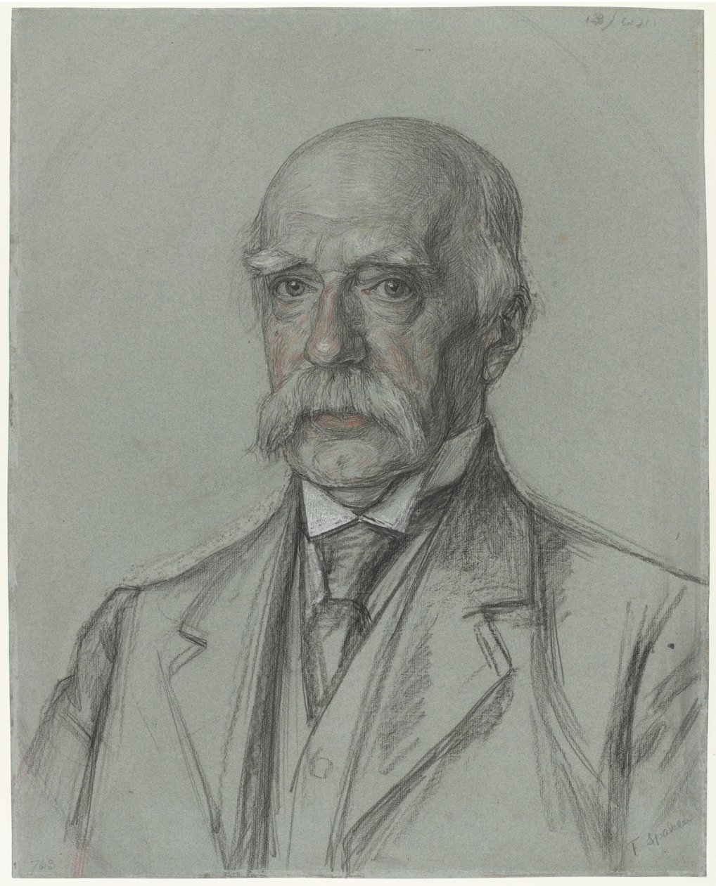 Retrato de F.J. Spakler de Jan Veth