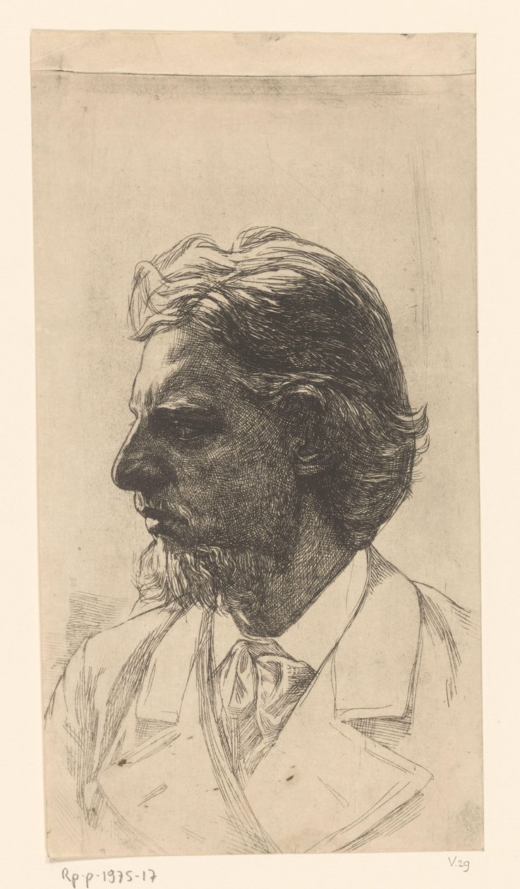 Retrato de Jacques Perk de Jan Veth