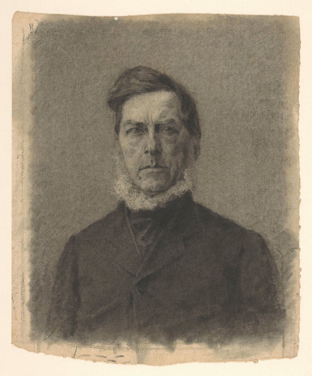 Retrato de un caballero con barba de anillos de Jan Veth