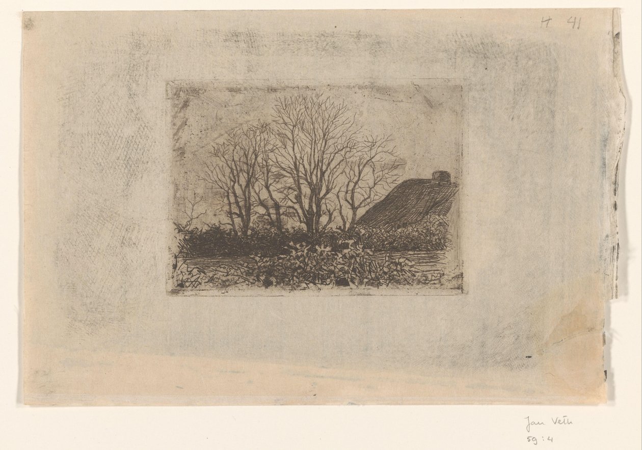 Pradera con árboles, Ewijkshoeve de Jan Veth
