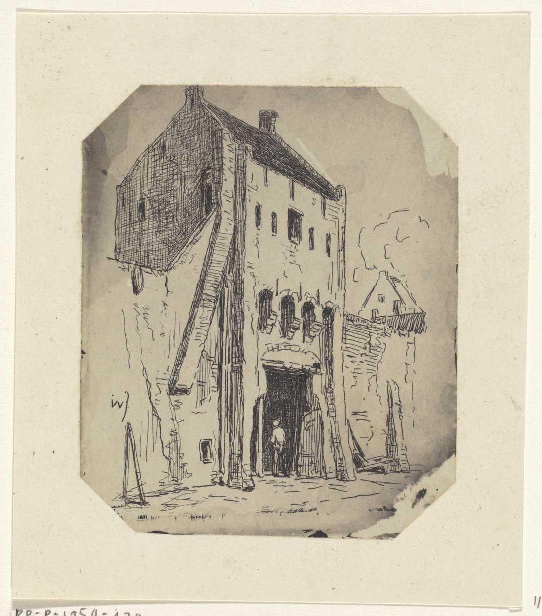 Steigerpoort en Leerdam de Jan Weissenbruch
