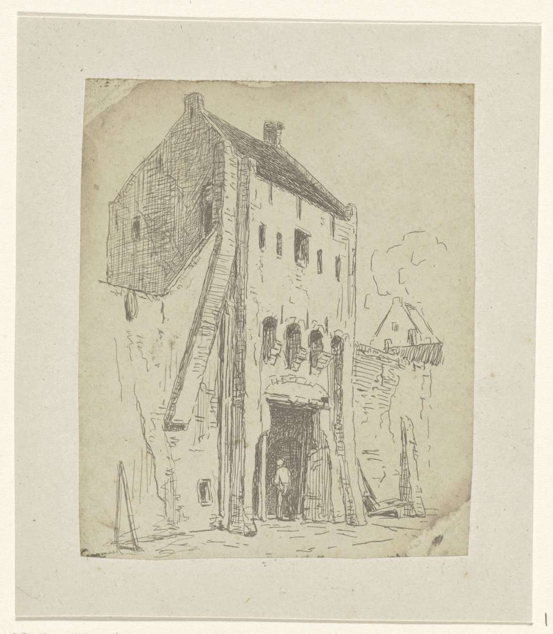 Steigerpoort en Leerdam de Jan Weissenbruch