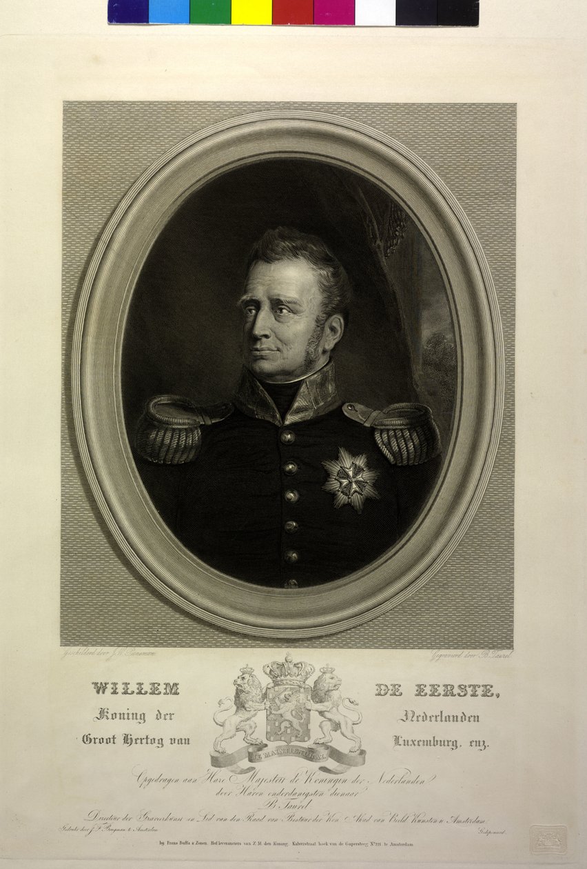 Rey de los Países Bajos Guillermo I de Jan Willem Pieneman