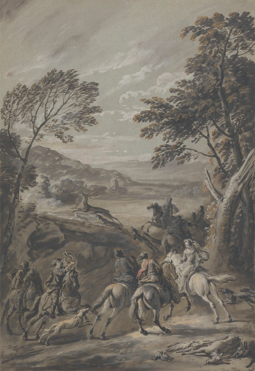 Staghunt de Jan Wyck