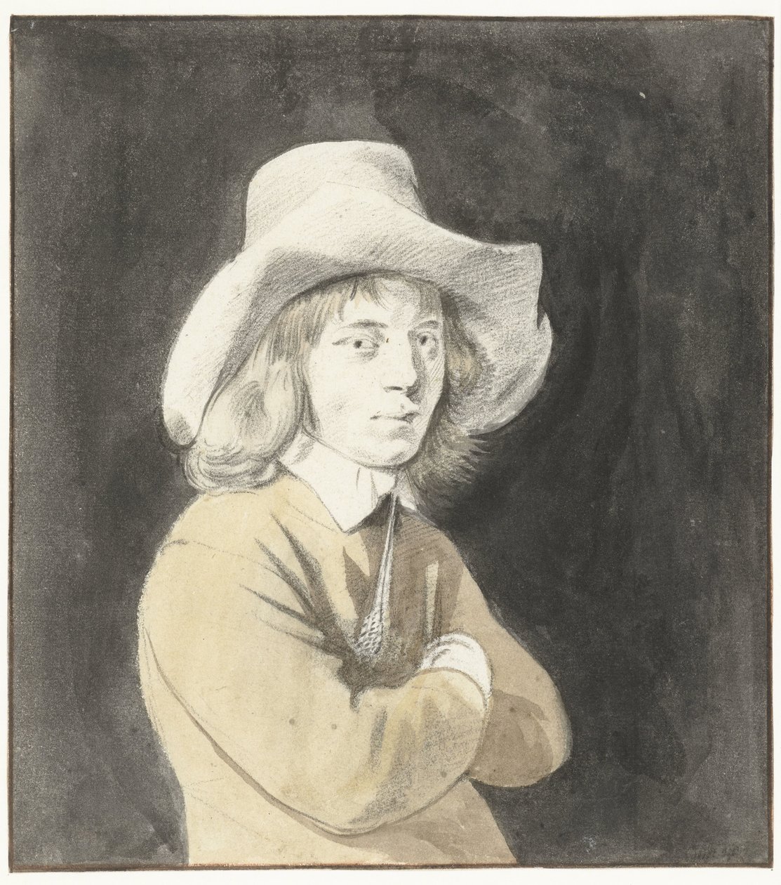 Estudio de un hombre de Jan de Bray