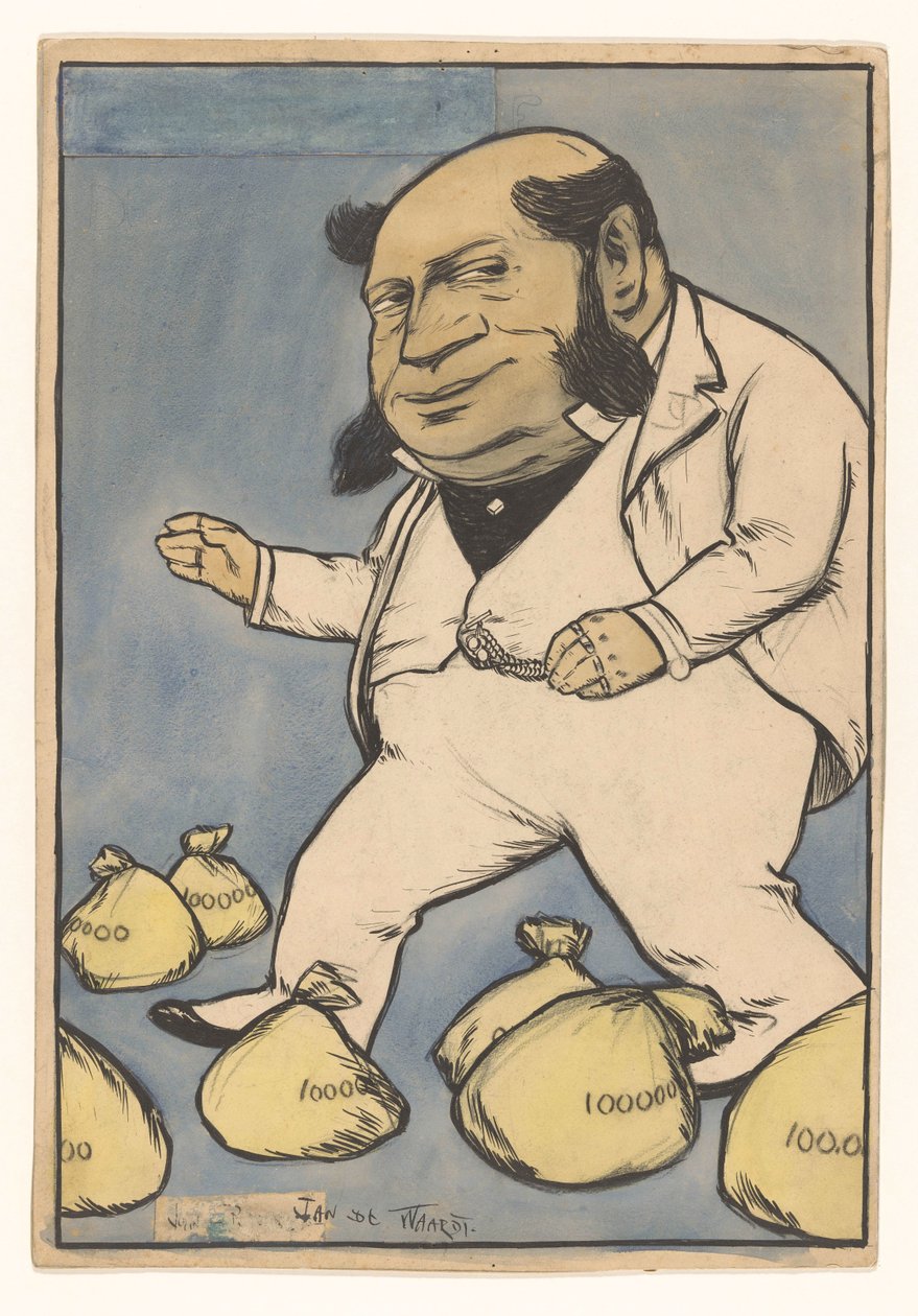 Capitalista de Jan de Waardt (signed by artist)