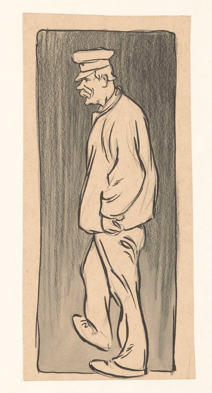 figura masculina de Jan de Waardt