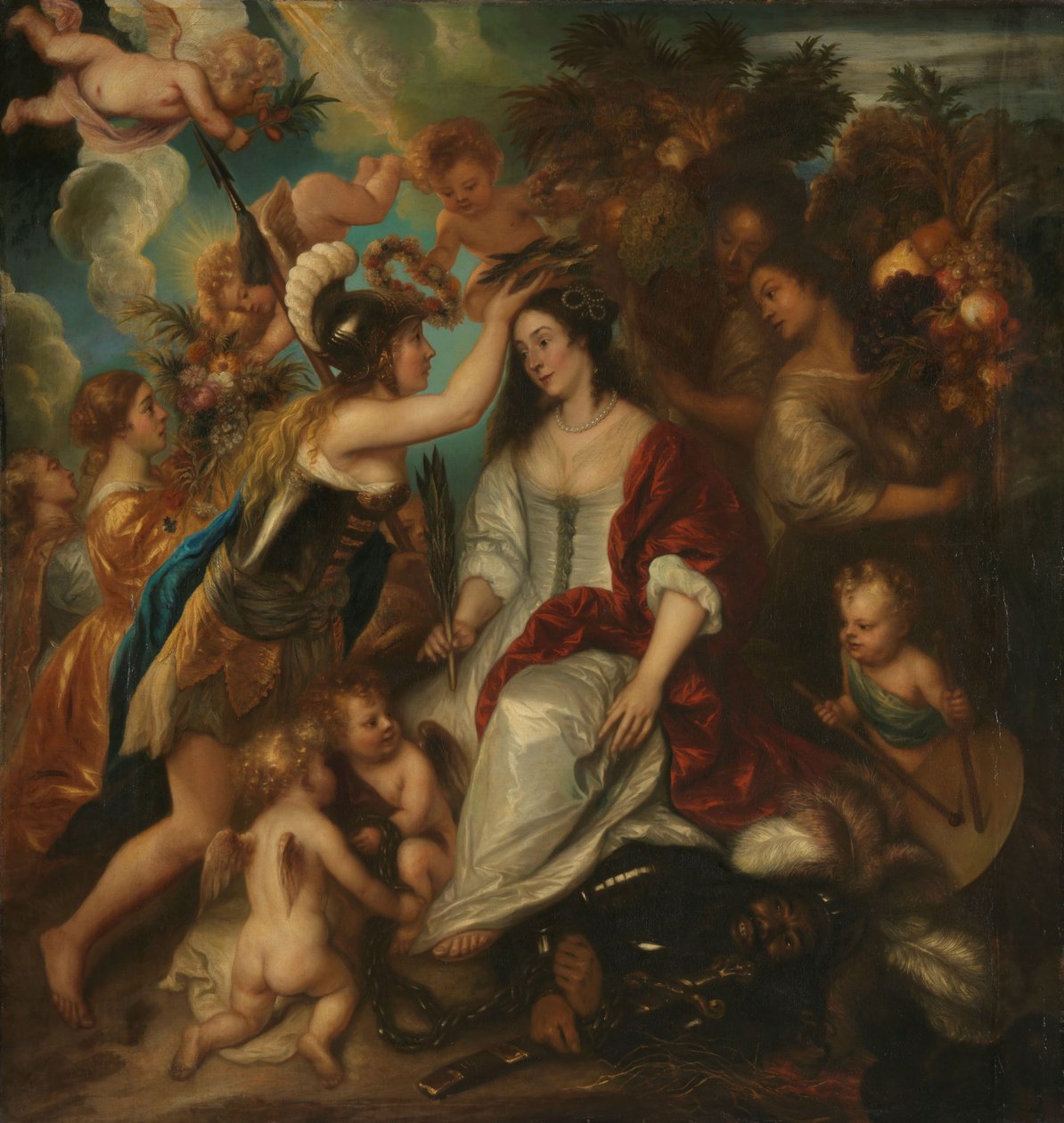 Alegoría de la paz, 1652 de Jan the Elder Lievens