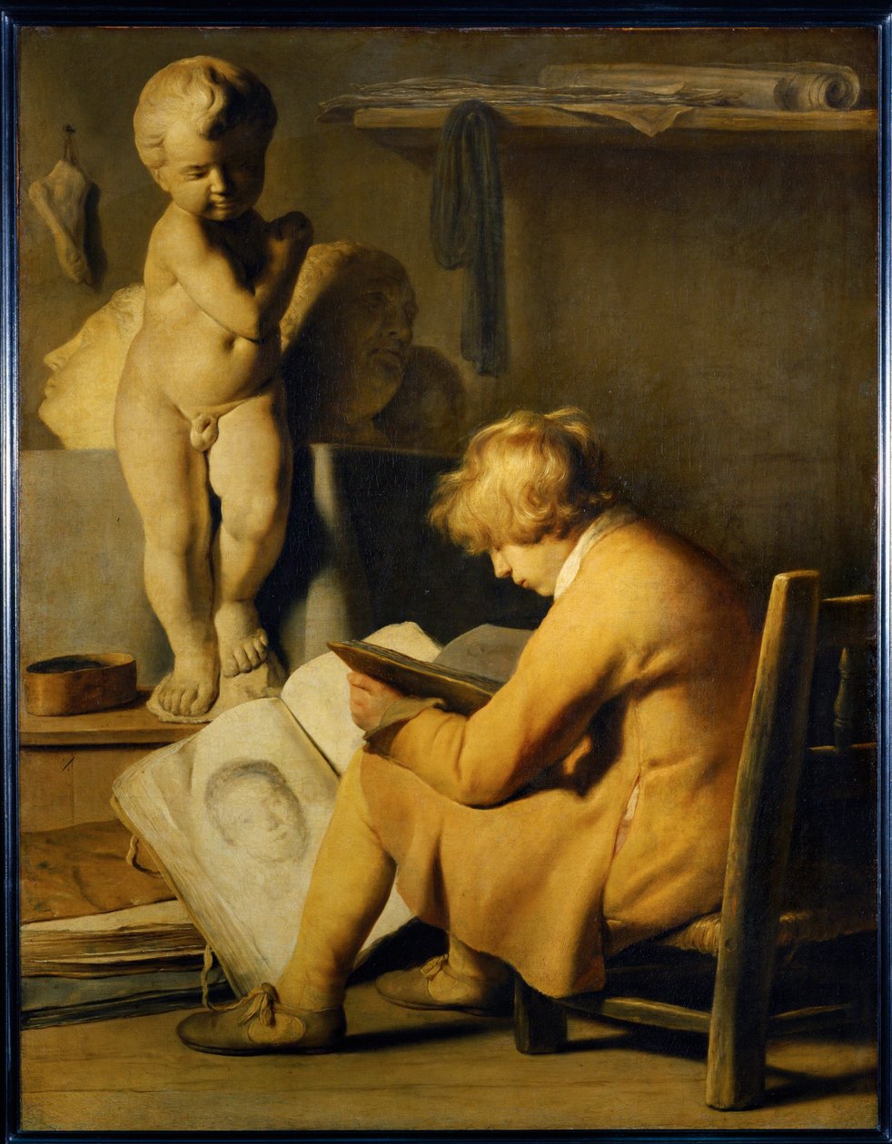 Jeune peintre - Joven pintor ... de Jan the Elder Lievens