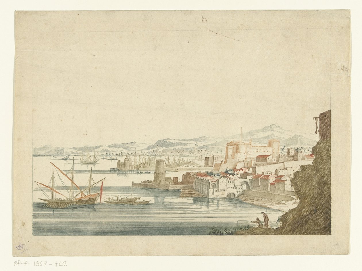 Vista de un puerto italiano de Jan van Call (I)