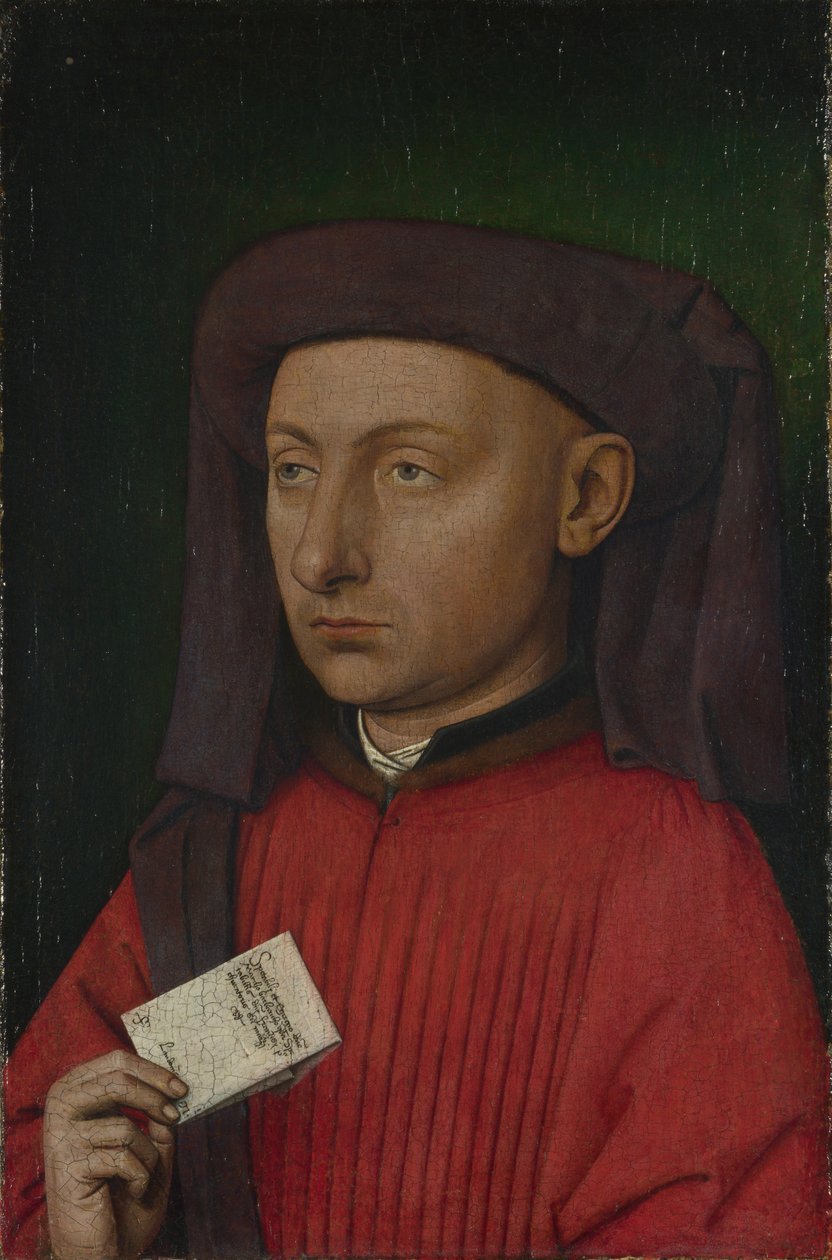 Retrato de Marco Barbarigo, c.1449-50 de Jan van Eyck
