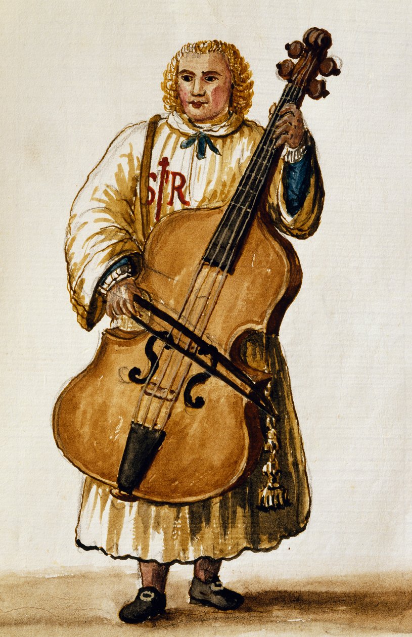Músico callejero de Jan van Grevenbroeck