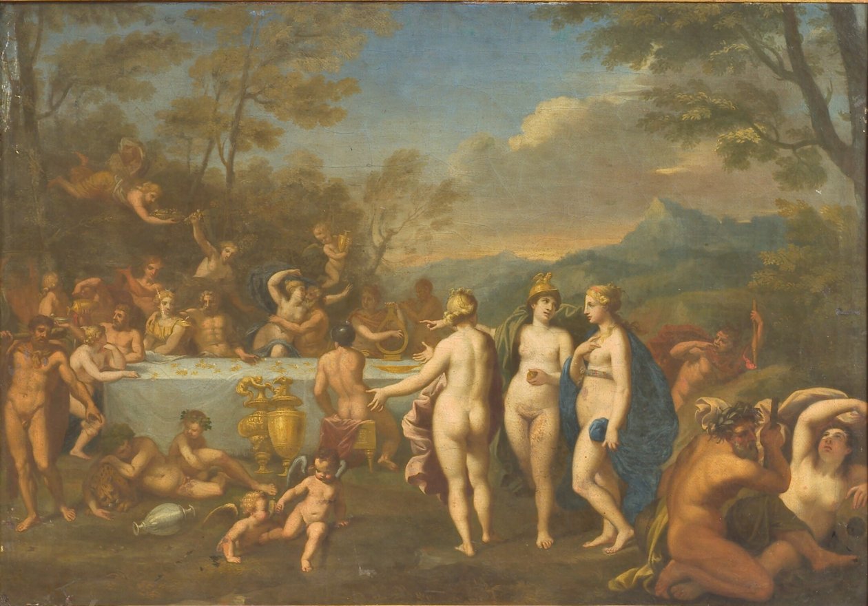 Una reunión de dioses de Jan van Haensbergen