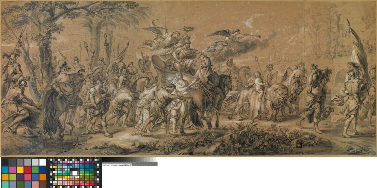 Holandés: La glorificación de Marte de Jan van Orley