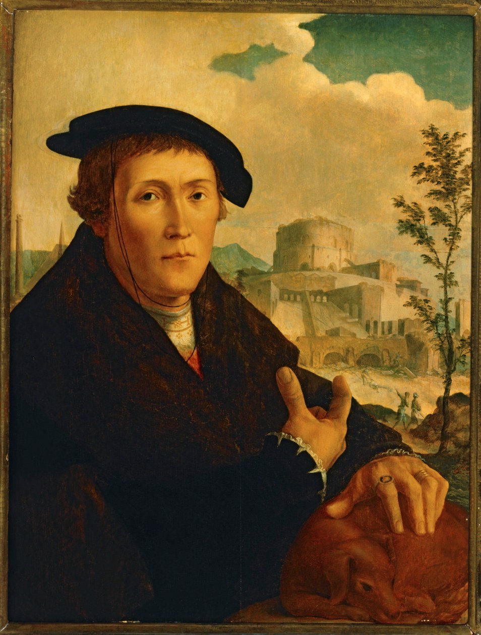 Un humanista ... de Jan van Scorel