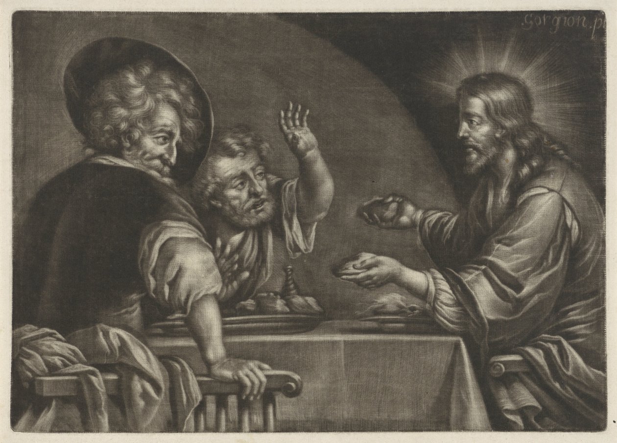 Comida en Emaús de Jan van Somer