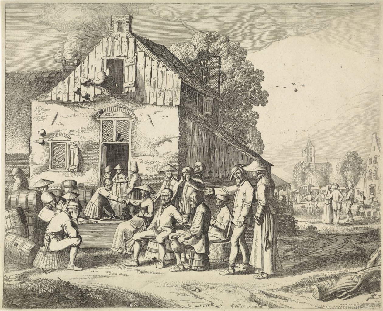 feria del agricultor de Jan van de Velde (II)