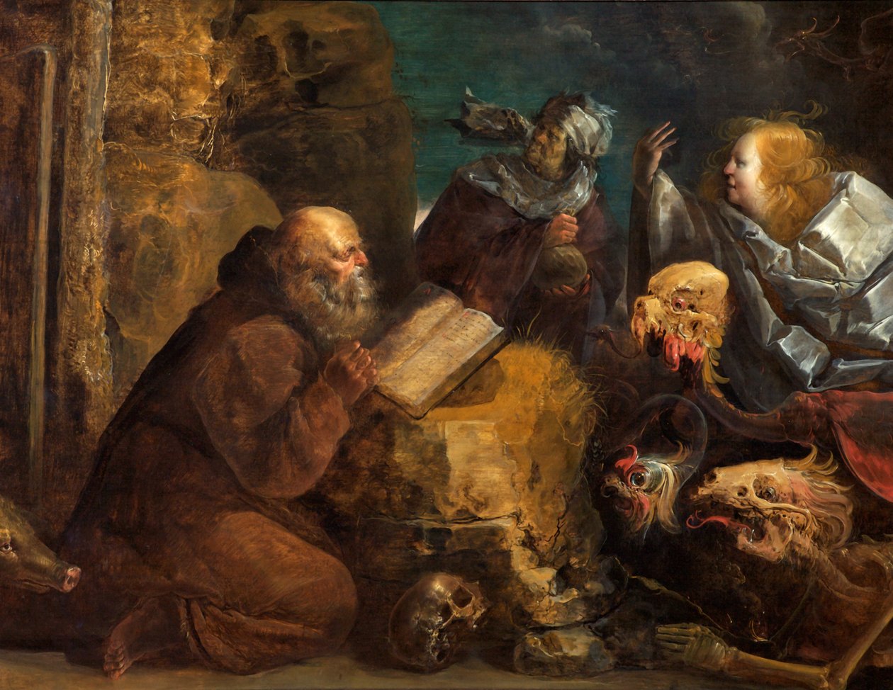 La Tentación de San Antonio de Jan van de Venne