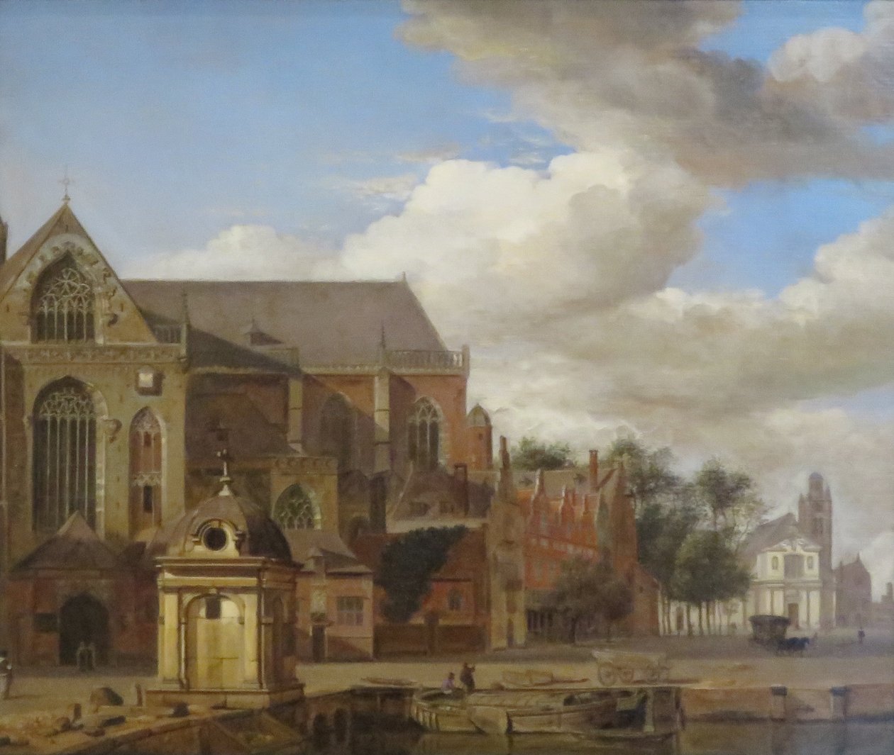 Paisaje urbano de Jan van der Heyden