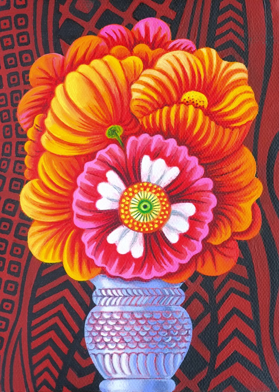 Caléndulas, 2014 de Jane Tattersfield