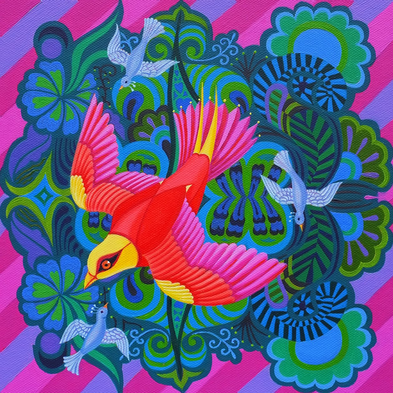 Pájaro en picada de Jane Tattersfield