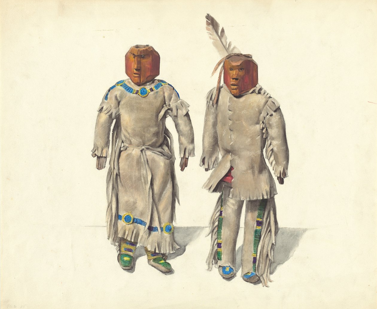 Muñecas de los indios Cree de Jane Iverson