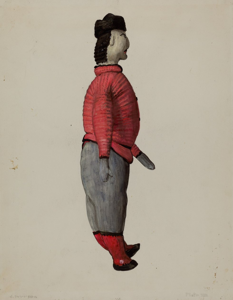 Muñeca de punto de Jane Iverson