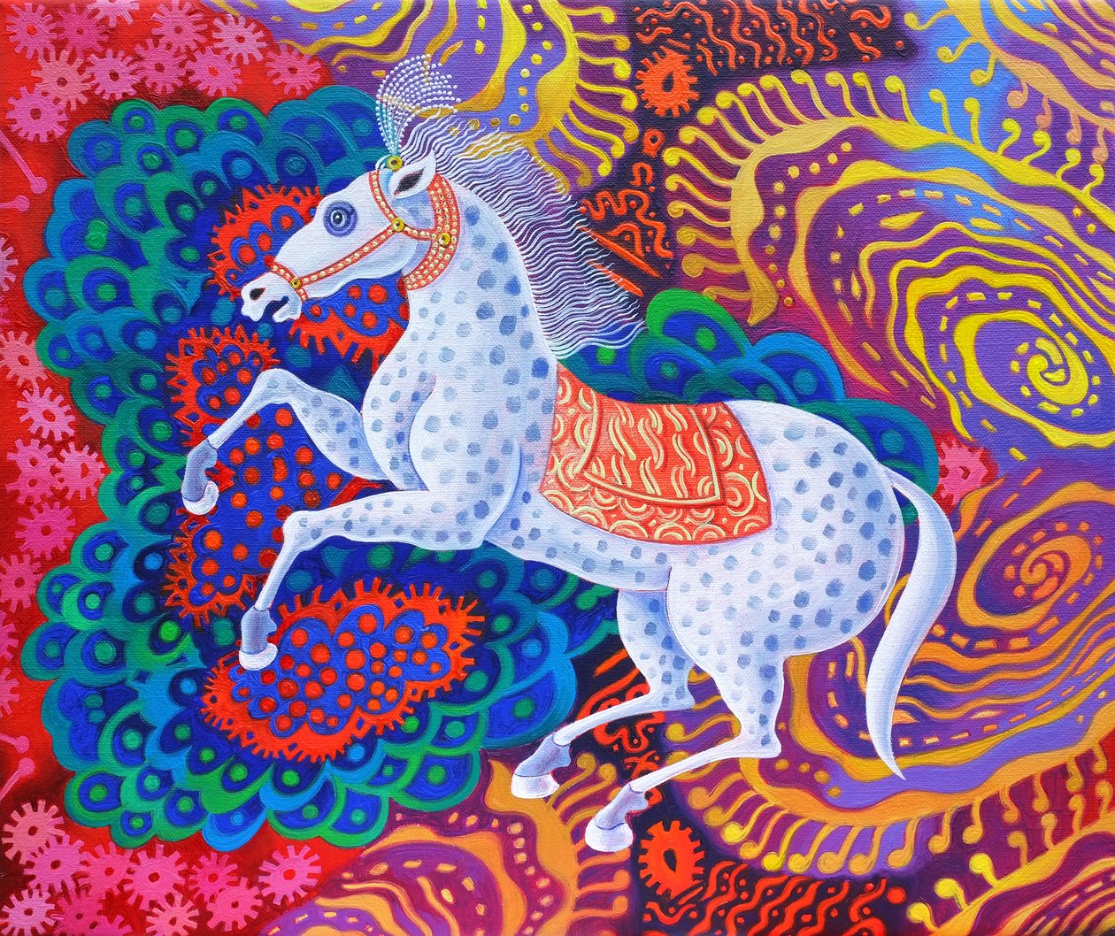 Caballo de circo, 2016 de Jane Tattersfield