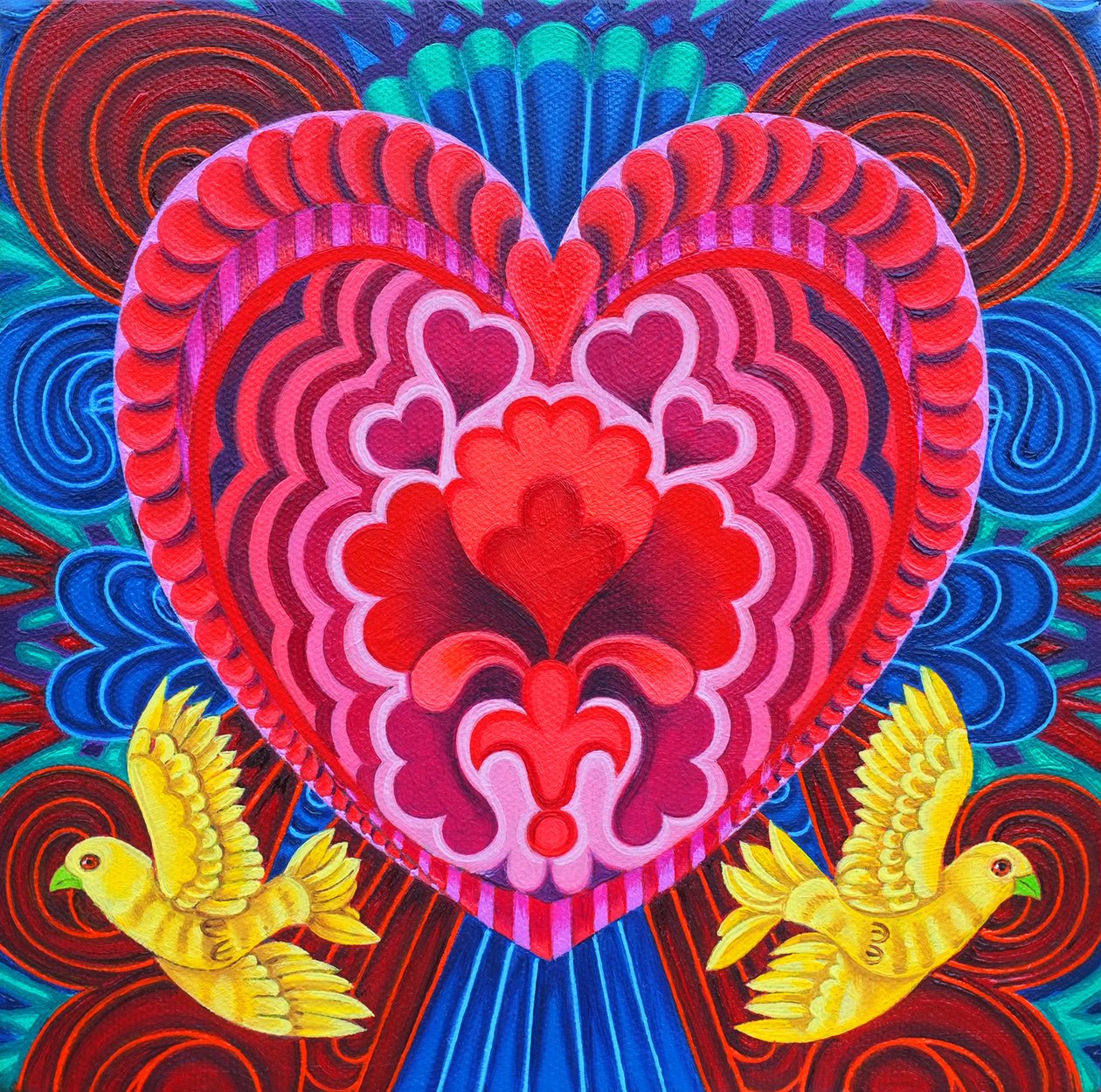Corazón y Pájaros de Jane Tattersfield