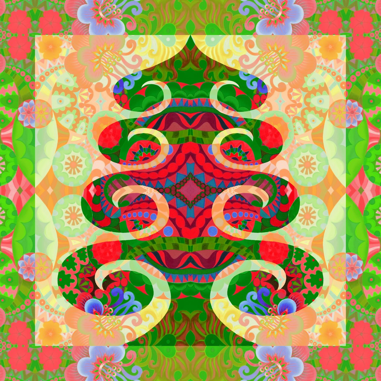 Árbol en verde de Jane Tattersfield