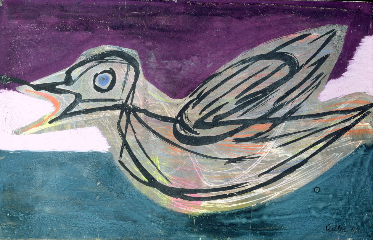 Pájaro de Jankel Adler