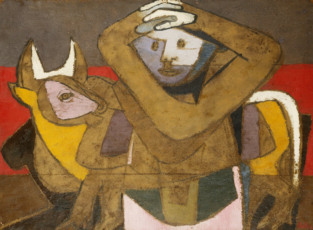 El rapto de Europa (Crepúsculo) de Jankel Adler