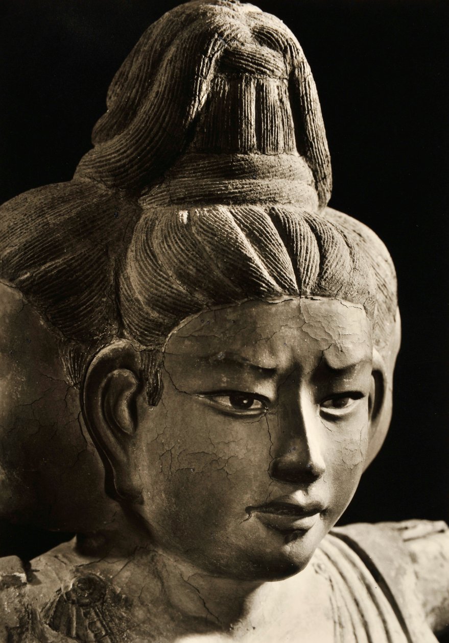 Ashura, del siglo VIII, Periodo Nara, Kofukuji, 1950 de Japanese Photographer