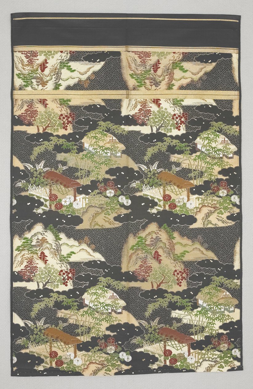 Fragmento de Obi de Japanese School