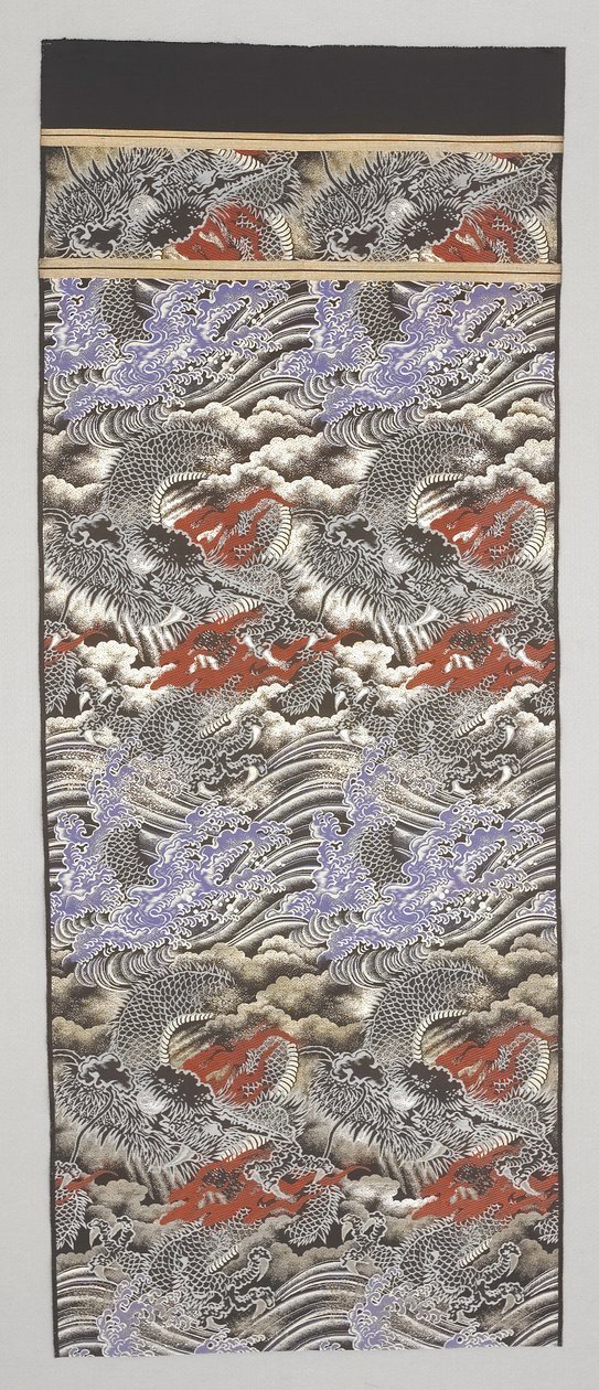 Fragmento de Obi de Japanese School