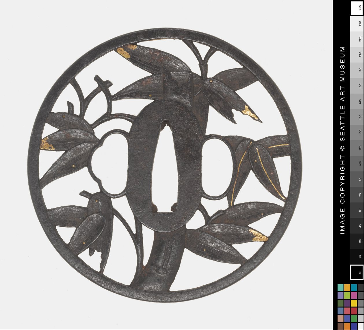 Tsuba: Bambú de Japanese School