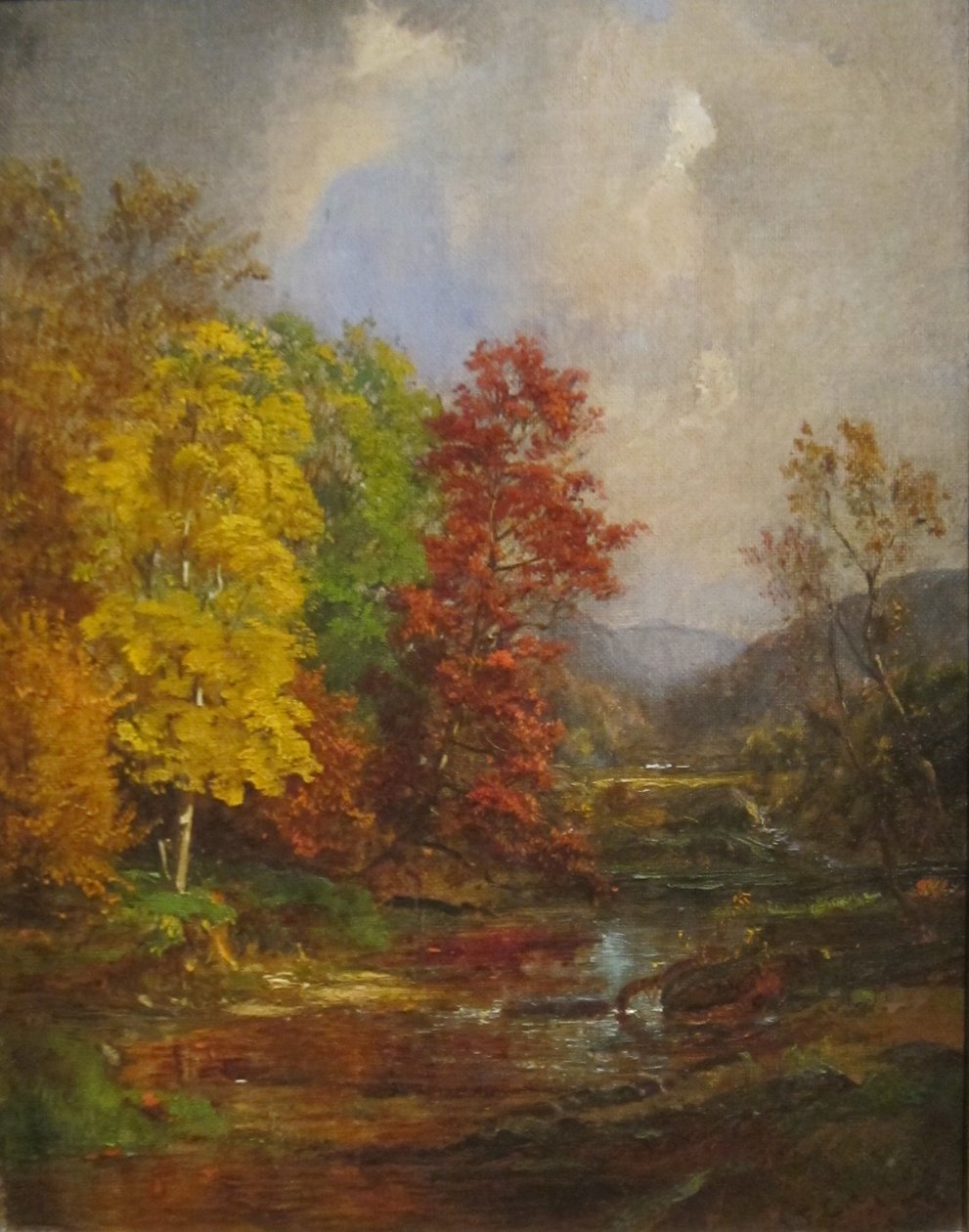 Paisaje otoñal de Jasper Francis Cropsey
