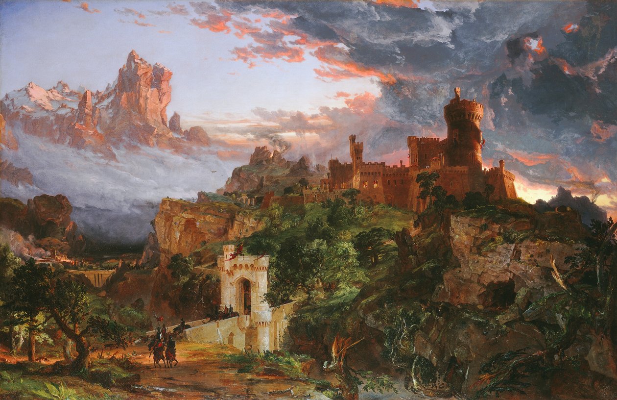 El espíritu de la guerra de Jasper Francis Cropsey