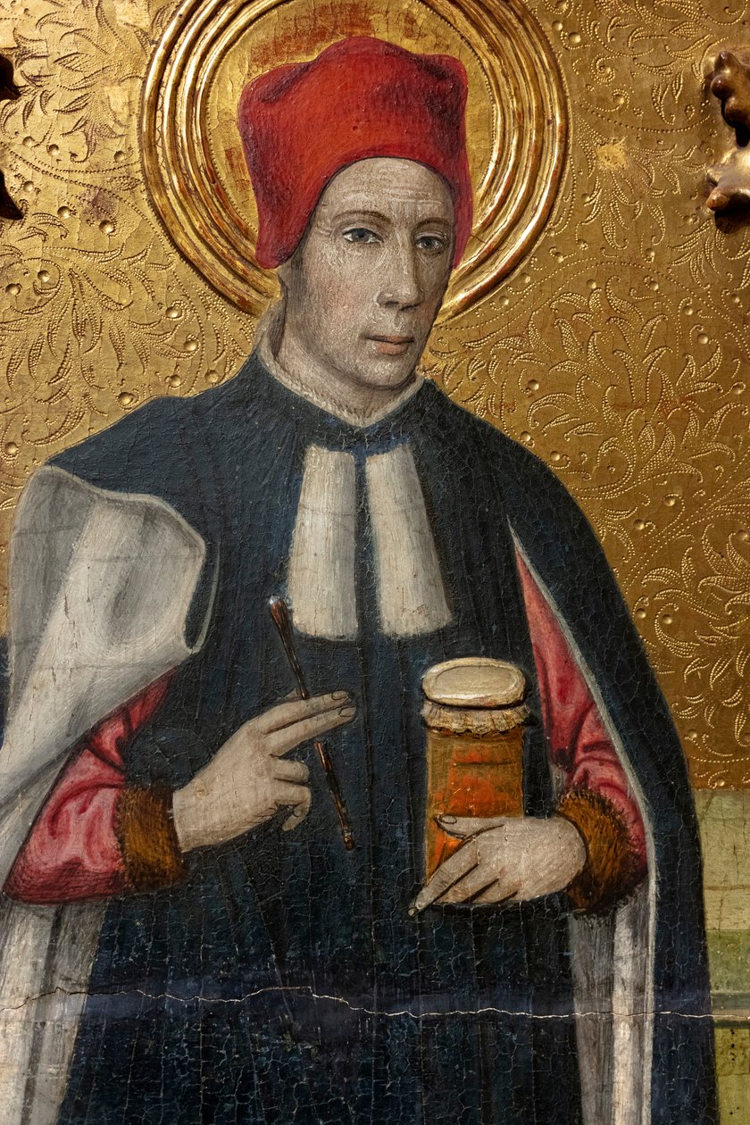 Retablo (Retaule dels sants Abdó i Senén) de Jaume Huguet