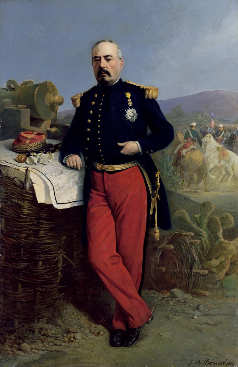 Achille Bazaine (1811-88) de Jean Adolphe Beauce