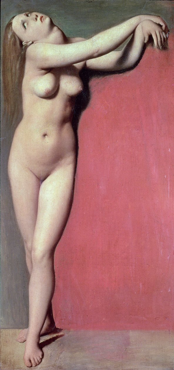 Angélica, c.1819 de Jean Auguste Dominique Ingres