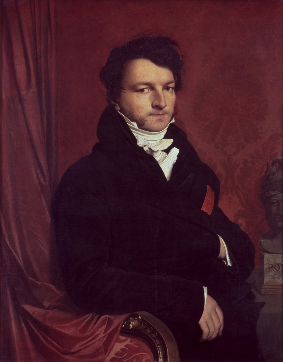 Monsieur de Norvins (1769-1854), 1811-12 de Jean Auguste Dominique Ingres