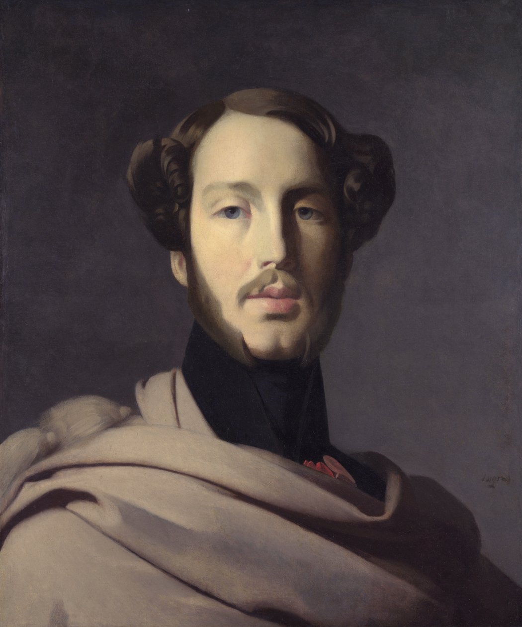 El Duque de Orleans de Jean Auguste Dominique Ingres