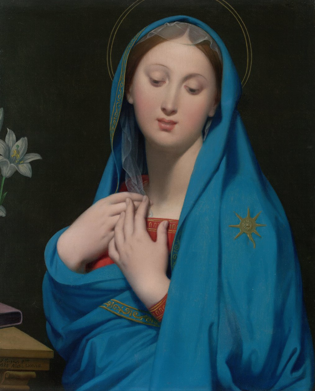 Virgen de la Adopción de Jean Auguste Dominique Ingres