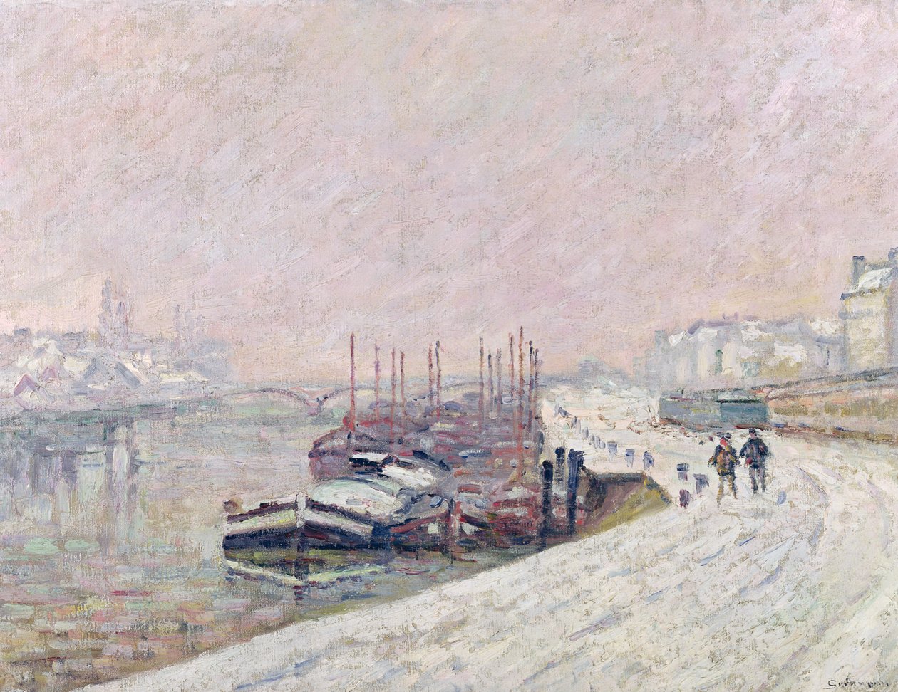 Nieve en Rouen de Jean Baptiste Armand Guillaumin