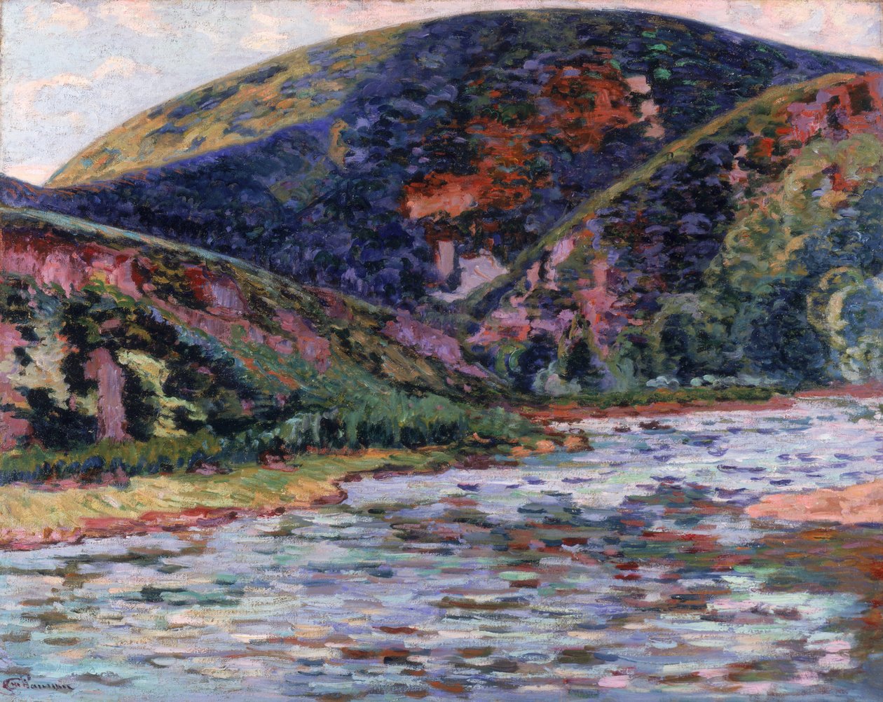 El Creuse en verano, 1895 de Jean Baptiste Armand Guillaumin