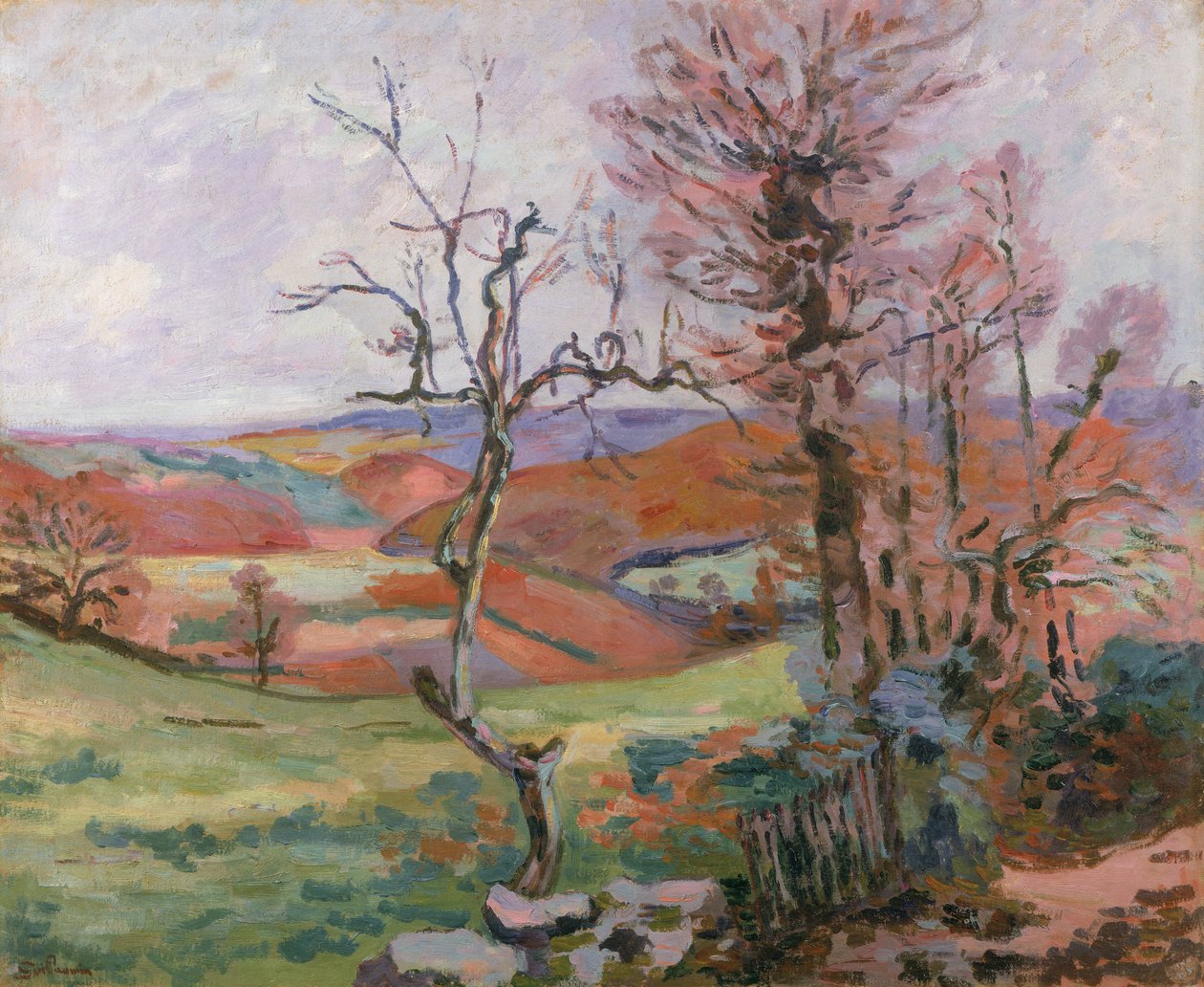El Puy Barion en Crozant, Bretaña de Jean Baptiste Armand Guillaumin