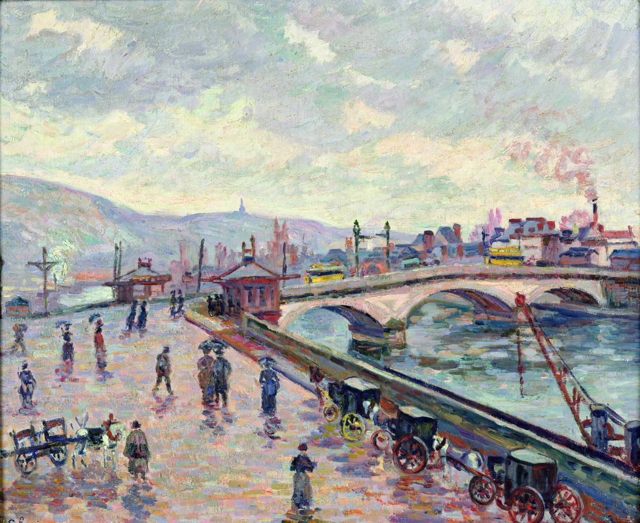 El Sena en Ruan de Jean Baptiste Armand Guillaumin