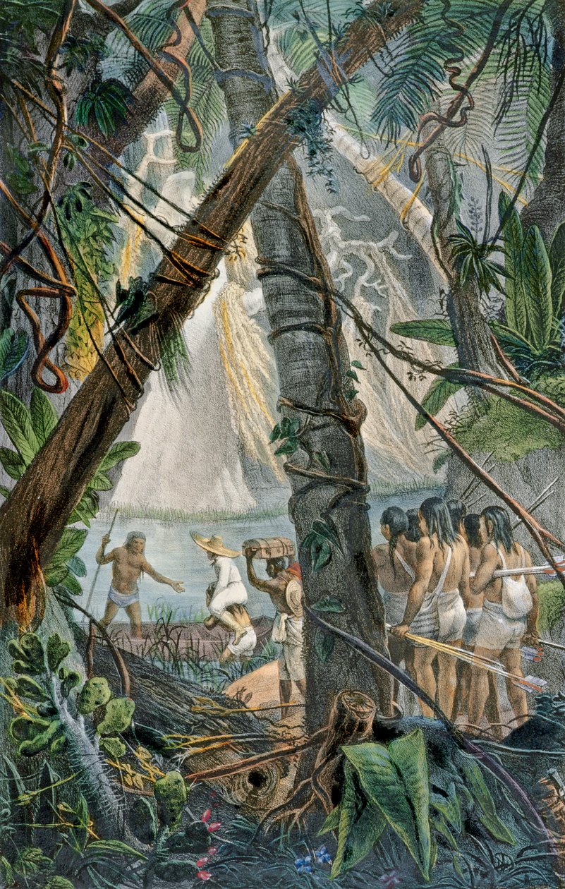 Indios Goyanas, Pernam-Bouc, Nordeste de Brasil, de 
